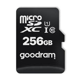 Mälukaart Micro SD Goodram 256 GB HC UHS-I Class 10 + SD Adapter